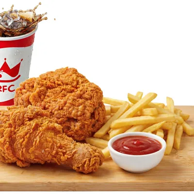 Set B - Royal Fried Chicken Menu