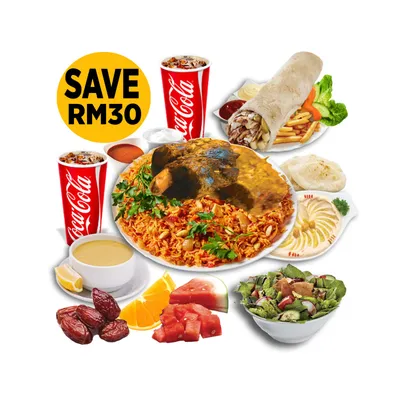 Set C - Damascus Restoran (Bukit Bintang) Menu