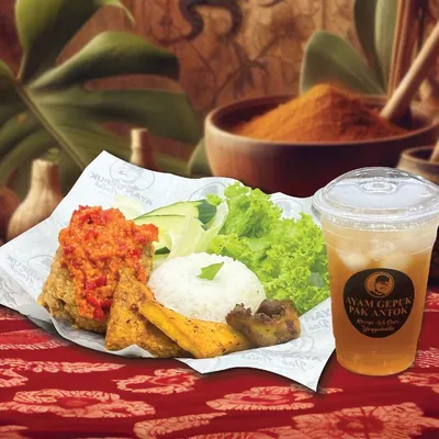 Set C - Restoran Ayam Gepuk Pak Antok Menu