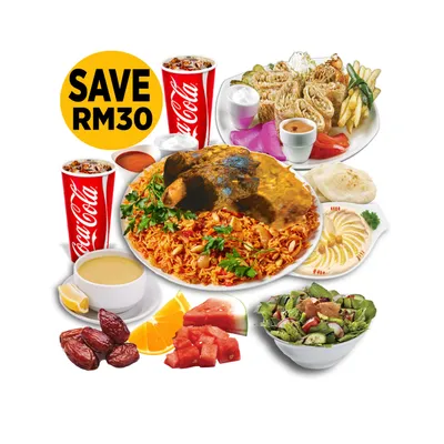 Set D - Damascus (Bukit Bintang) Menu