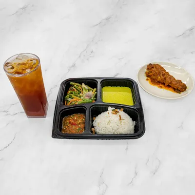 Set H | Ayam Rendang - Restoran The Scene Menu