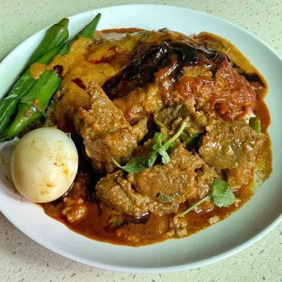 Set L - Nasi Kambing Mysore Set - Hameediyah Menu