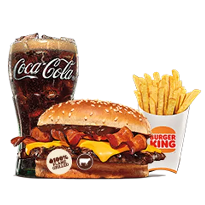 Single BBQ Beefacon Medium Meal - Burger King Menu
