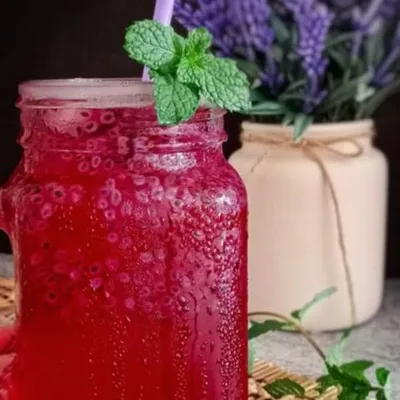 Sirap Bandung Selasih - Restoran Sup Tulang ZZ Menu