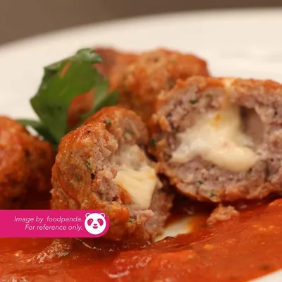 SK07. Cheese Meatballs - Village Grill Menu