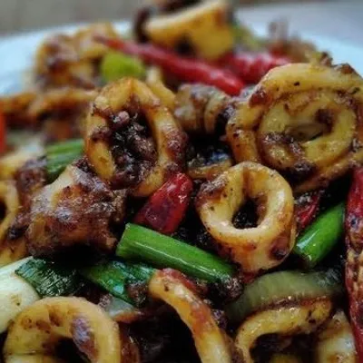 Sotong Black Pepper - KEDAI KOPI MAT JASAK Menu