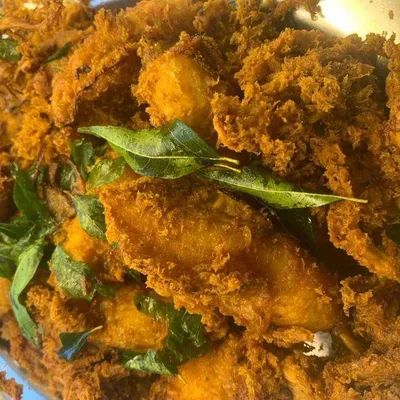 Sotong Goreng (Fried Squid) - Restoran Raffe Nasi Kandar Pulau Tikus Menu