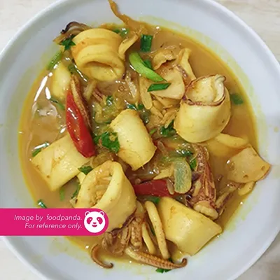 Sotong Goreng Kunyit - Restoran Sup Tulang ZZ Menu
