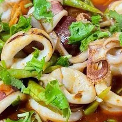 Sotong Masak Paprik - Restoran Tiga Ros Menu