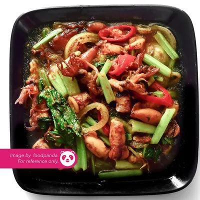 Sotong Masak Paprik - Syafiq Thai Seafood Menu