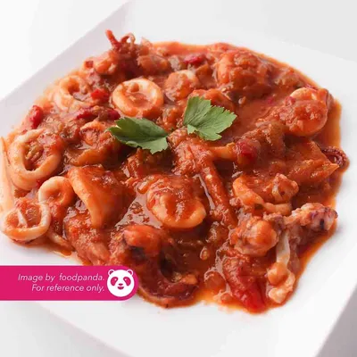 Sotong Masak Pedas - Syafiq Thai Seafood Menu