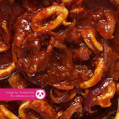 Sotong Merah - Eddy & Pak Mod Tomyam Seafood Menu