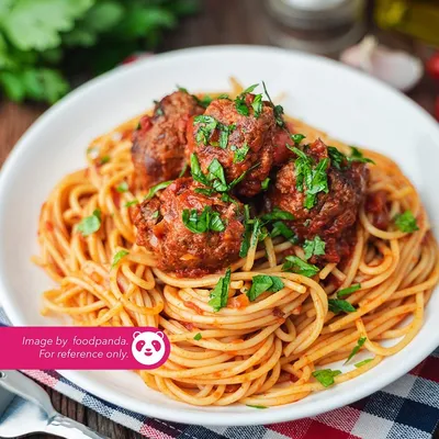 Spaghetti Bolognese Meatball - Warung Santai Meru Menu