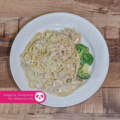 Spaghetti Carbonara - Warung Santai Meru Menu