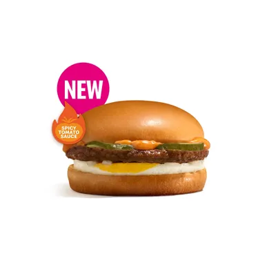Spicy Beef Burger with Egg - McDonald's Menu
