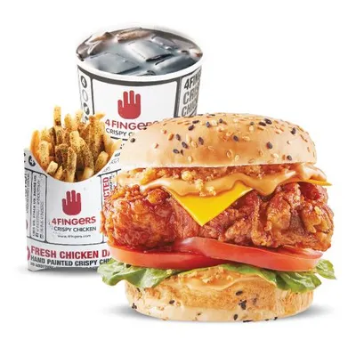 Spicy Chicc Crunch Combo - 4Fingers West Malaysia Menu