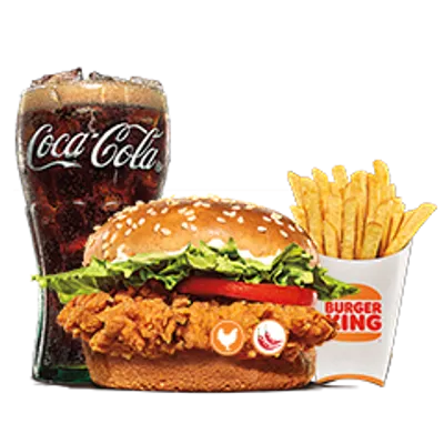 Spicy Tendercrisp Medium Meal - Burger King Menu