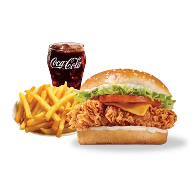 Spicy Tex Supreme Combo - Texas Chicken Menu