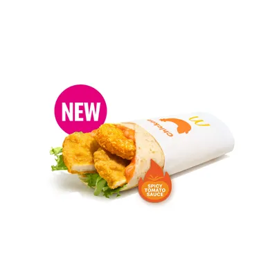 Spicy Tomato Chicken Wrap - McDonald's Menu