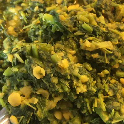 Spinach Kootu - Usha Banana Leaf (PJ) Menu