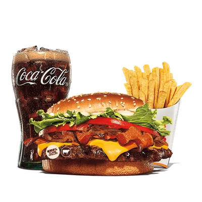 Steakhouse Whopper Medium Meal - Burger King Menu