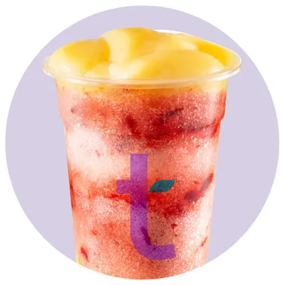Strawberry Pudding Smoothie - Tealive Menu