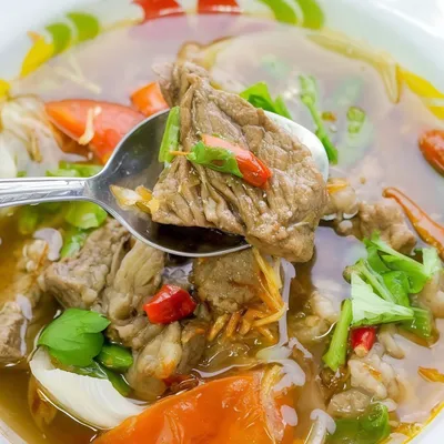 Sup Daging - Dayana Ala Thai Seafood Menu
