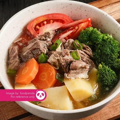 Sup Daging - Restoran Sup Tulang ZZ Menu