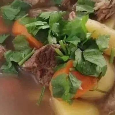 Sup Daging - Restoran Tiga Ros Menu