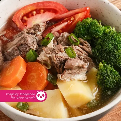 SUP DAGING - Syafiq Thai Seafood Menu