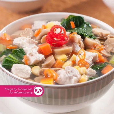 sup sayur - Eddy & Pak Mod Tomyam Seafood Menu