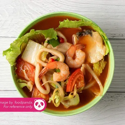 sup seafood - Eddy & Pak Mod Tomyam Seafood Menu