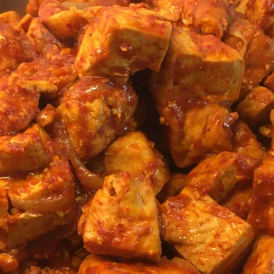 Tauhu Sambal - Usha Banana Leaf (PJ) Menu