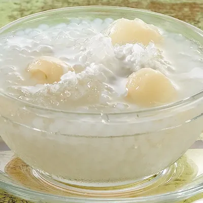 TD1.Sago Longan with Coconut Milk - Johnny's Restaurant Menu