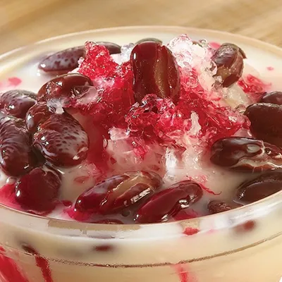 TD2.Red Bean with Rose Syrup - Johnny's Restaurant Menu