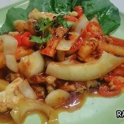 TELUR BISTIK CAMPUR SOTONG& UDANG - Al Fariz Maju Menu