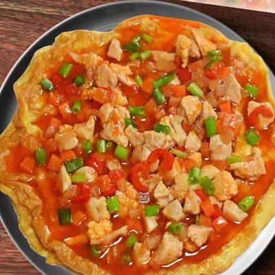 telur bistik - Dayana Ala Thai Seafood Menu