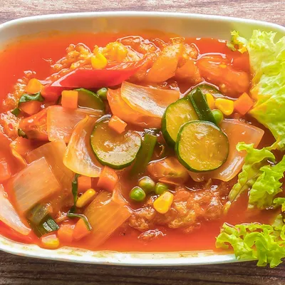 Telur Bistik - Laman Aiman Juara Sup Herbal Menu