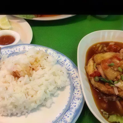 Telur Bistik + Nasi Putih - Nasi Kandar Rasmeena Menu