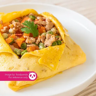 TELUR BUNGKUS CAMPUR AYAM&DAGING - Al Fariz Maju Menu