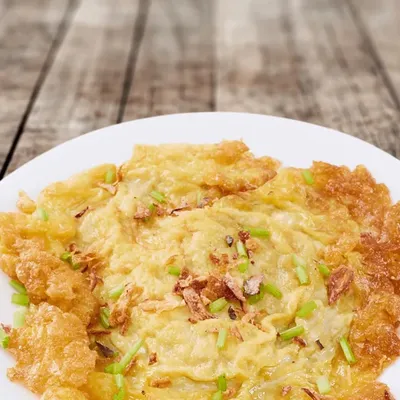 telur dadar - Dayana Ala Thai Seafood Menu