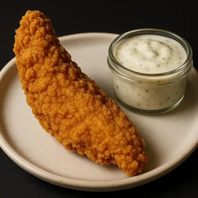 Tender (1 Piece) with Ranch Sauce - Pop Meals Menu