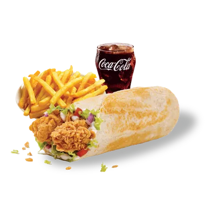 Tex Wrap Combo - Texas Chicken Menu