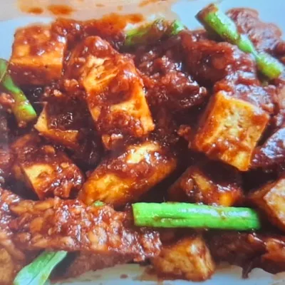 Tofu & Tempeh Sambal - Saiva Kitchens Menu
