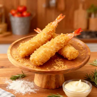 Tokyo Golden Tempura Shrimp 🍤✨(3pcs) - US Pizza Penang Menu