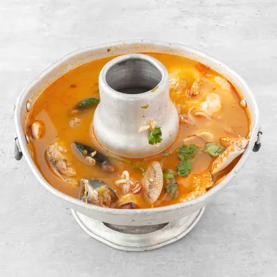 Tom Yam Pok Tek - Laman Aiman Juara Sup Herbal Menu