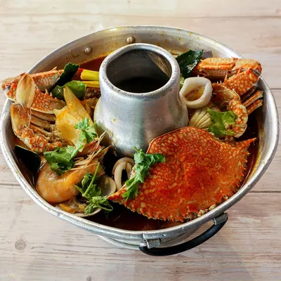 Tom Yam Seafood - Laman Aiman Juara Sup Herbal Menu