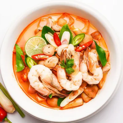 Tom Yam Udang - Laman Aiman Juara Sup Herbal Menu