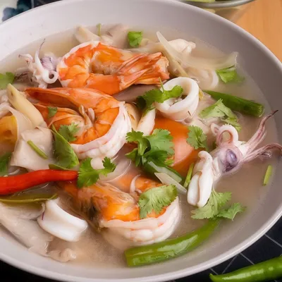 Tomyam Campur (Putih) - Dayana Ala Thai Seafood Menu