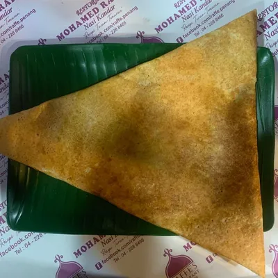 Tosai Ghee - Restoran Raffe Nasi Kandar Pulau Tikus Menu